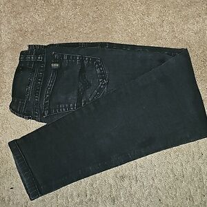 Buffalo David Bitton black stretch jeans 10